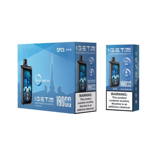 Iget – Refreshing Blue Razz Ice Vape